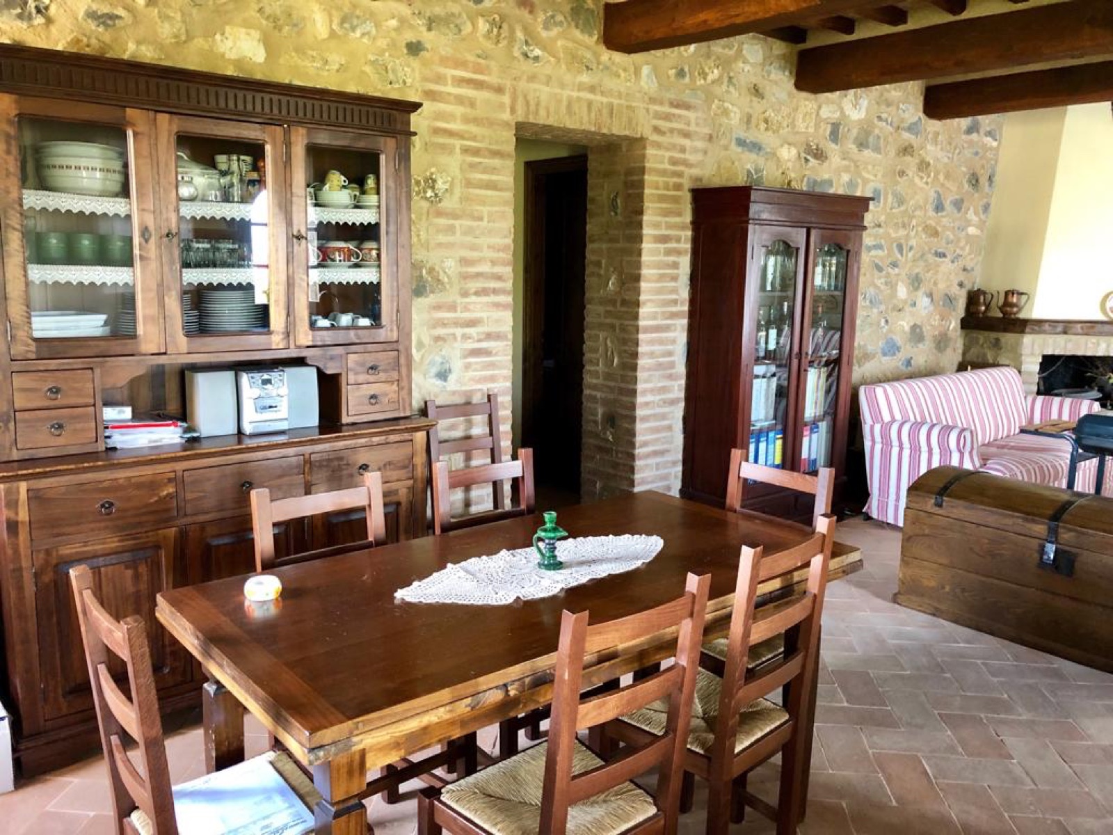 Montecucco — the dining end of the salon
