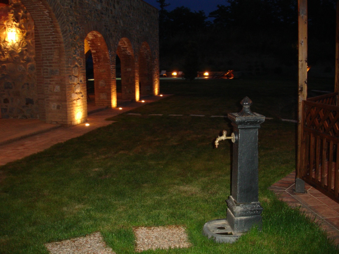 Cast-iron fountain